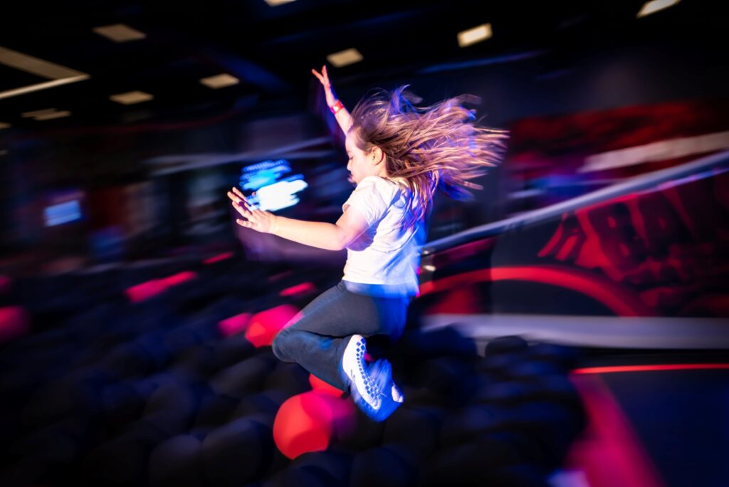 safe landings in foam pit at JumpYard Barkarby