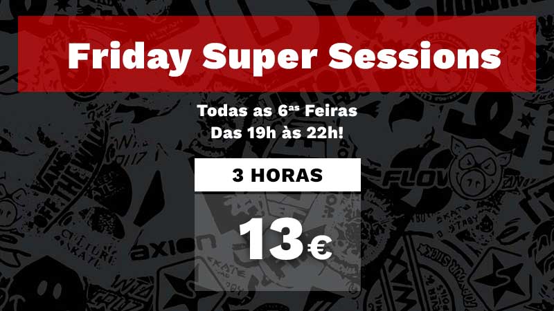 Preços Friday Super Session JumpYard Lisboa